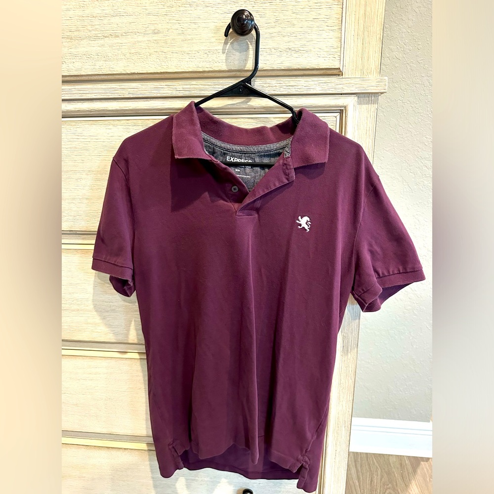 Maroon Men’s Express Polo (M)